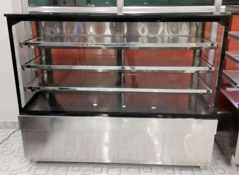 Stainless Steel Display Counter